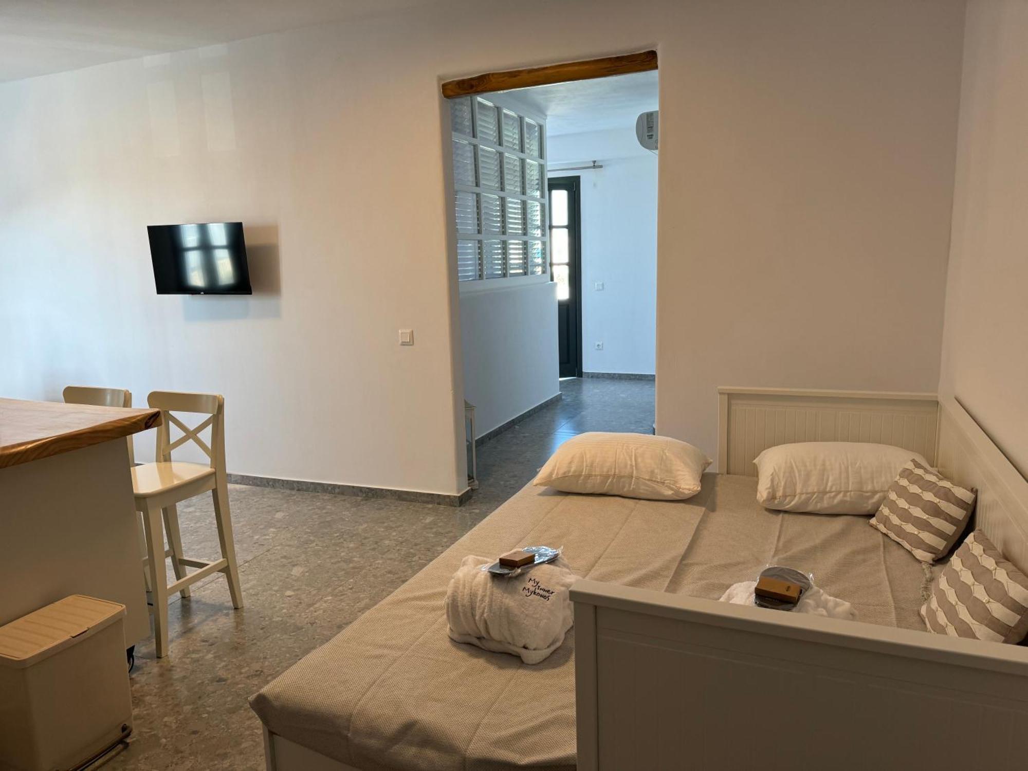 My Inner Mykonos Apartment Ано Мера Экстерьер фото